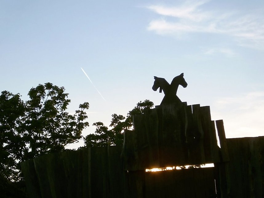 Zu Besuch auf der Burgruine Hohnstein