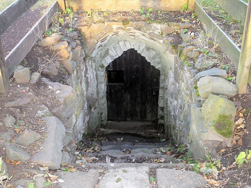Zu Besuch auf der Burgruine Hohnstein