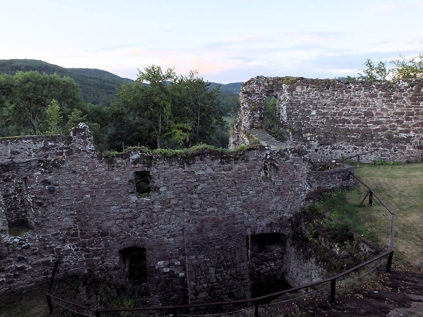 Zu Besuch auf der Burgruine Hohnstein