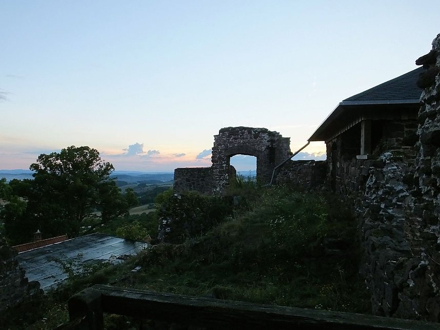 Zu Besuch auf der Burgruine Hohnstein