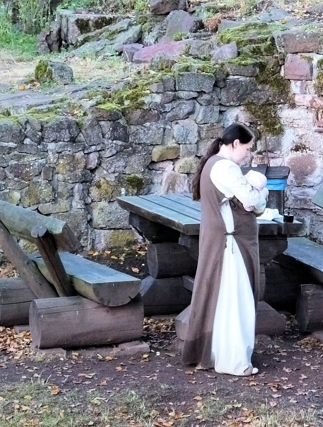 Zu Besuch auf der Burgruine Hohnstein