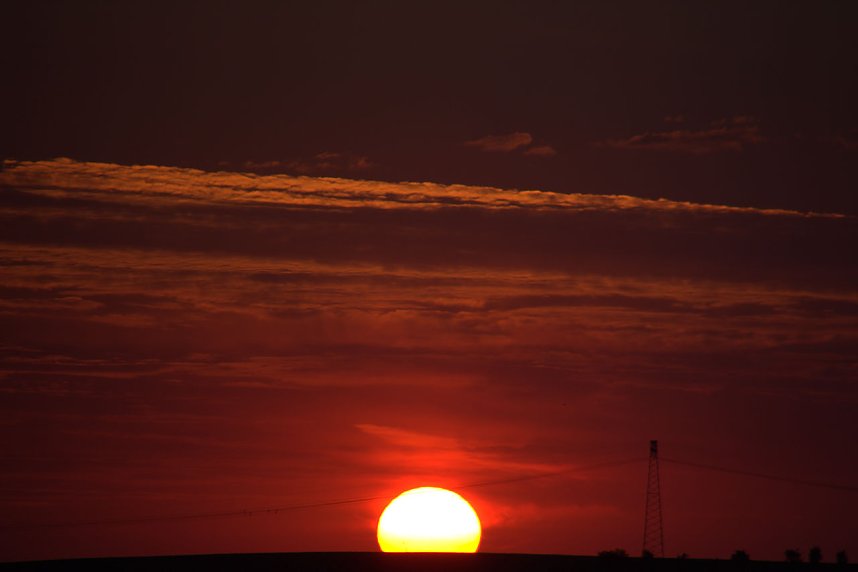 Stadt- und Sonnenansichten