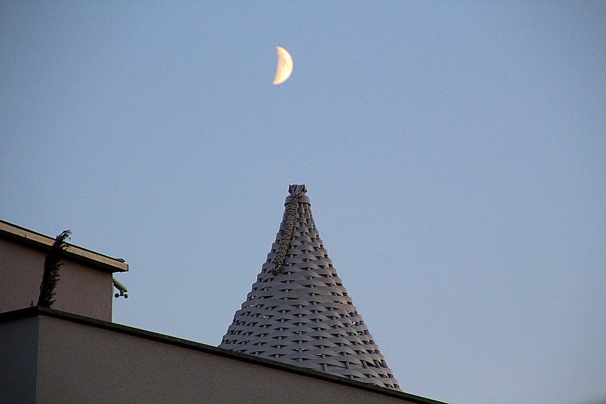 Stadt- und Sonnenansichten