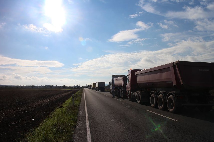 Unfall auf der ehemaligen B 80