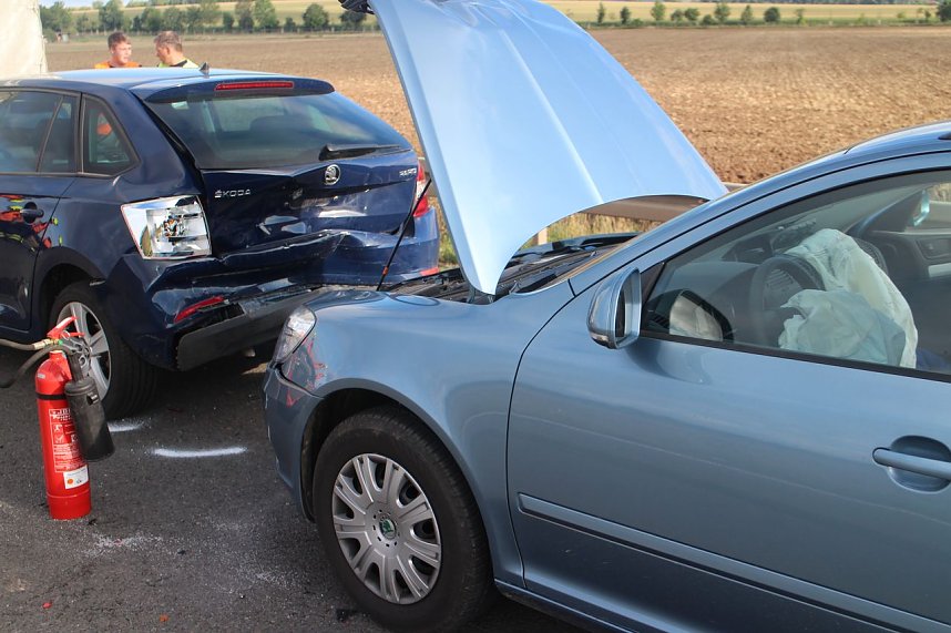 Unfall auf der ehemaligen B 80