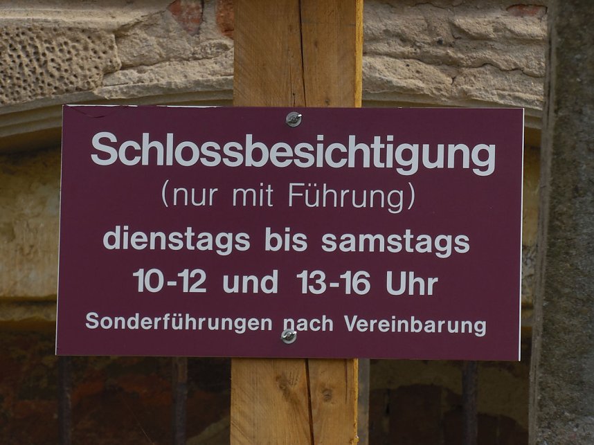 Peter Blei unterwegs: Stadt und Schloss Zerbst