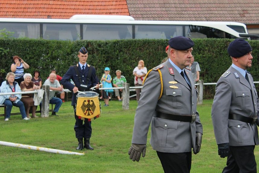 Feierliche Vereidigung in Berka