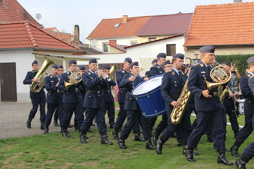 Feierliche Vereidigung in Berka