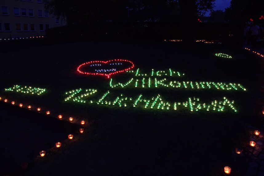 Lichterfest auf dem Petersberg