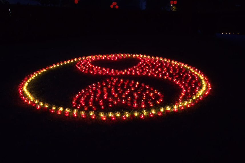 Lichterfest auf dem Petersberg