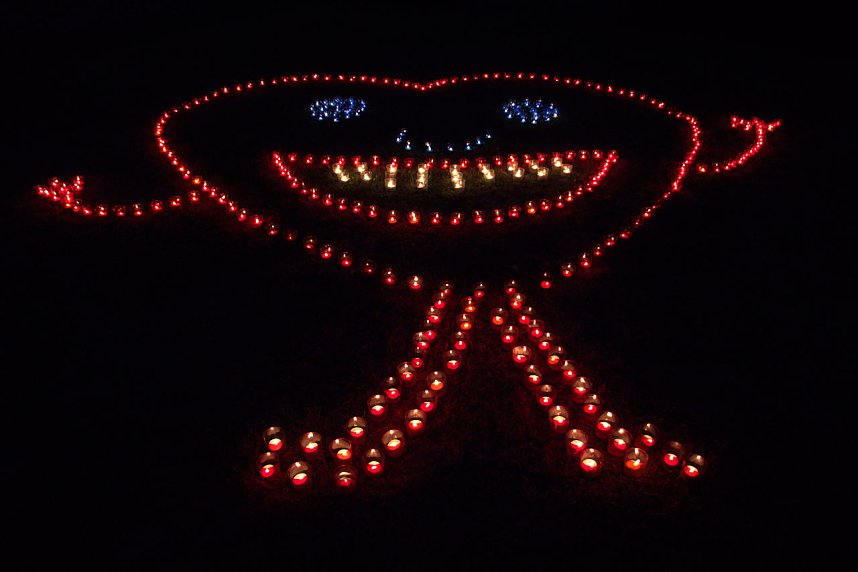 Lichterfest auf dem Petersberg