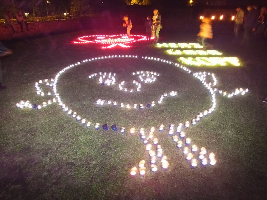 Lichterfest auf dem Petersberg