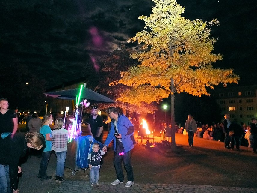 Lichterfest auf dem Petersberg