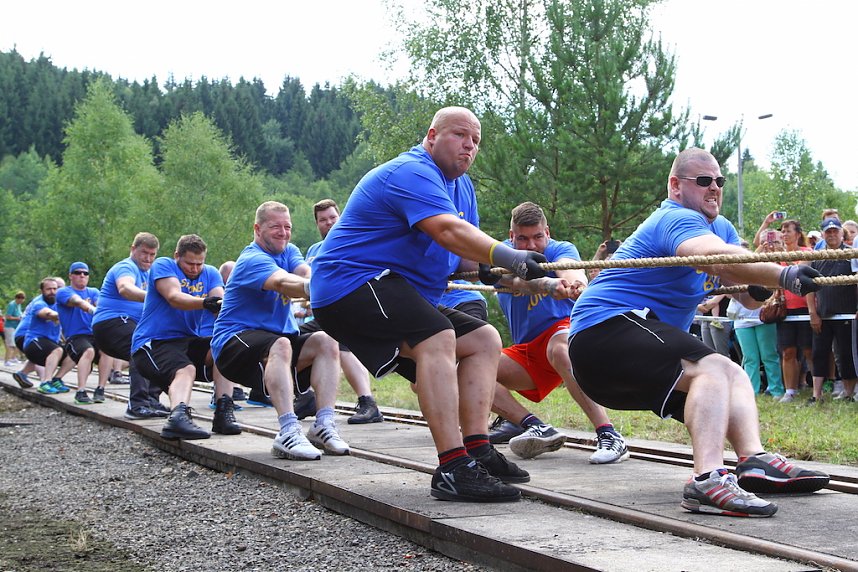 Dampflokziehen in Silberh&uuml;tte