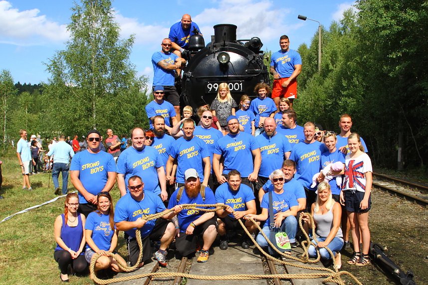 Dampflokziehen in Silberh&uuml;tte