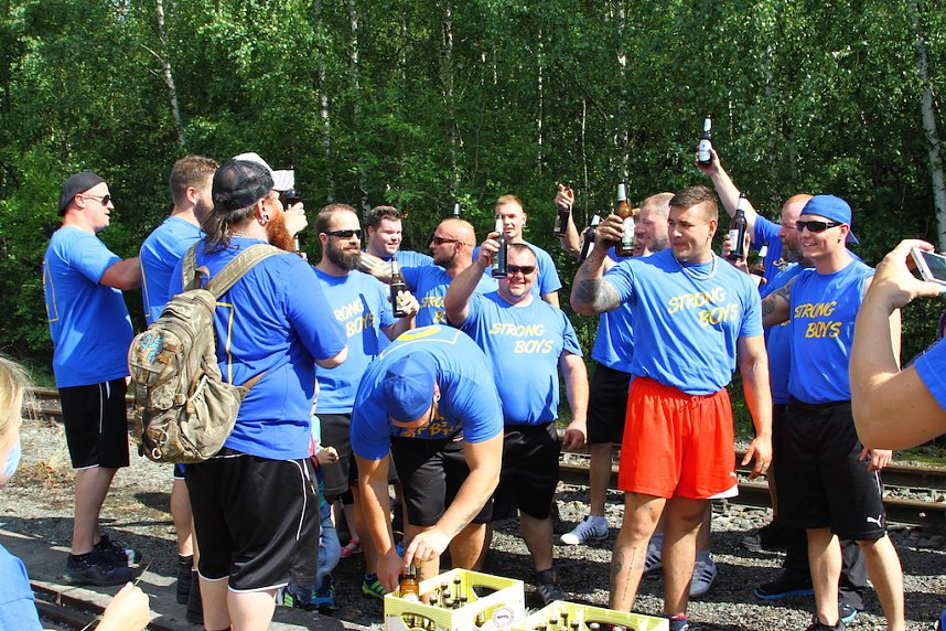 Dampflokziehen in Silberh&uuml;tte