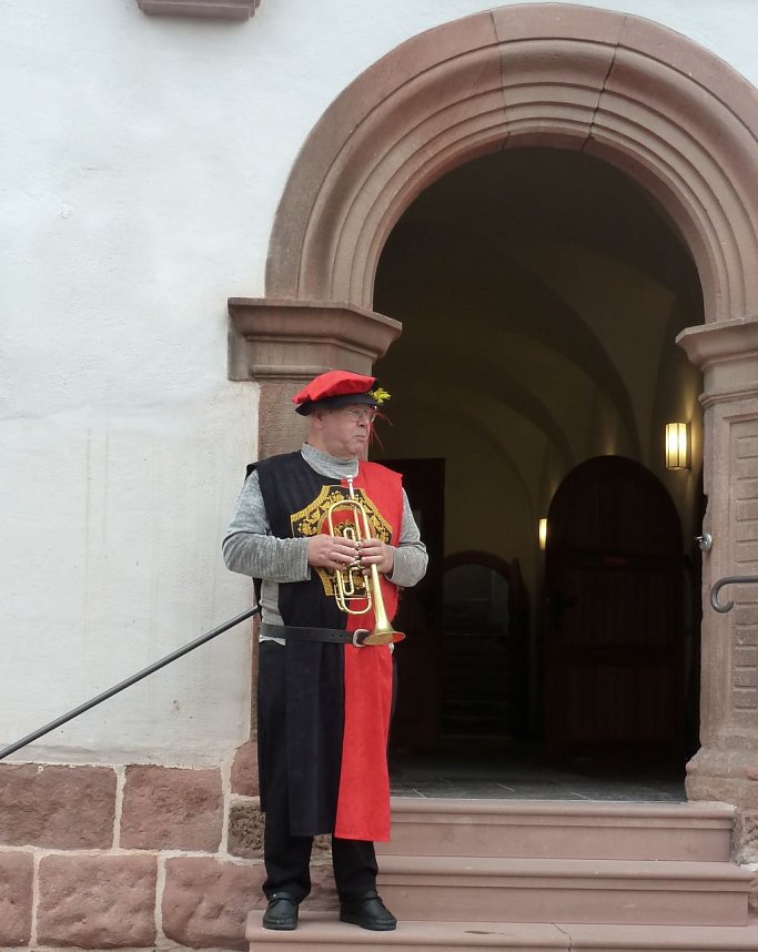 Tag des offenen Denkmals in Heringen: Trompeter Helmut Wagner
