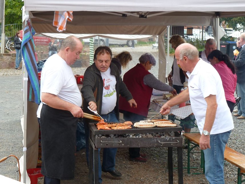 Tag des offenen Denkmals in Heringen: Grillen mit dem Harzclub