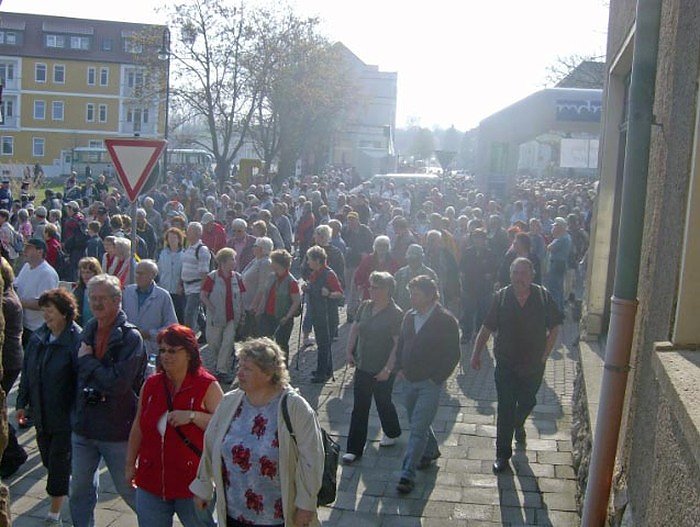 Osterspazierg&auml;nger in Bleicherode