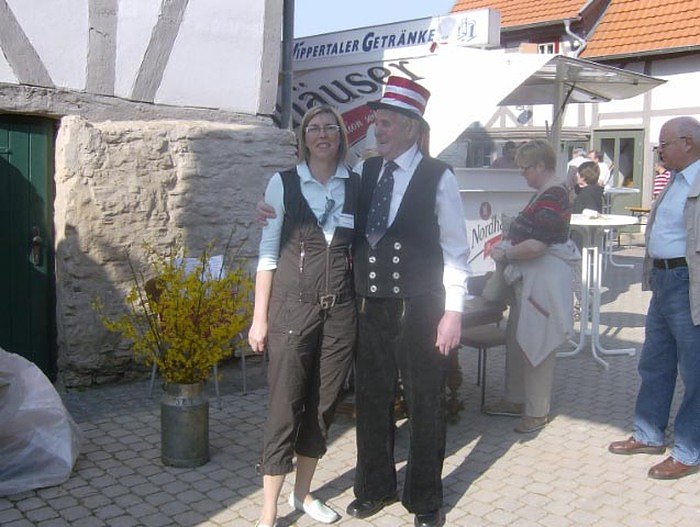 Osterspazierg&auml;nger in Bleicherode