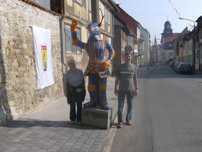Osterspazierg&auml;nger in Bleicherode