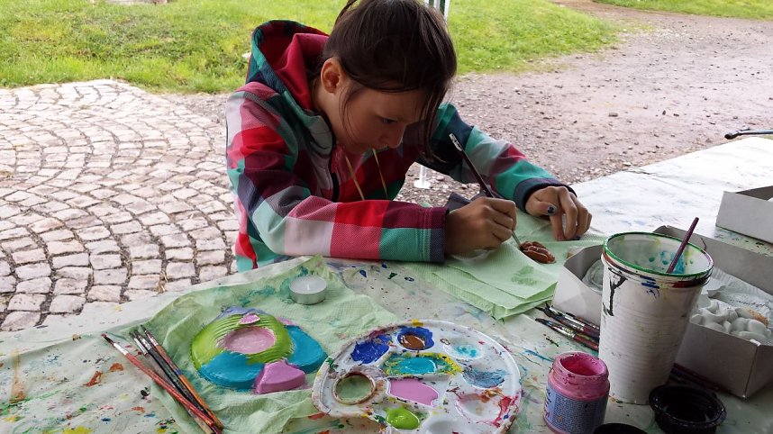 Basteln mit den kleinsten Besuchern