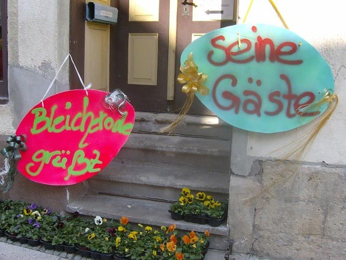 Osterspazierg&auml;nger in Bleicherode