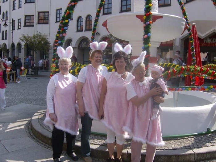 Osterspazierg&auml;nger in Bleicherode