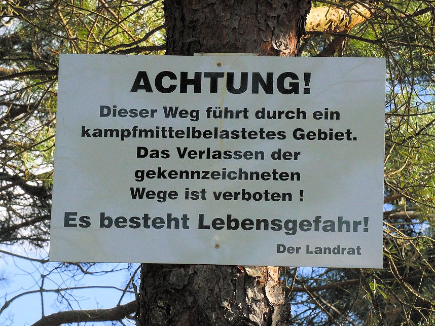 Peter Blei unterwegs in der Heide