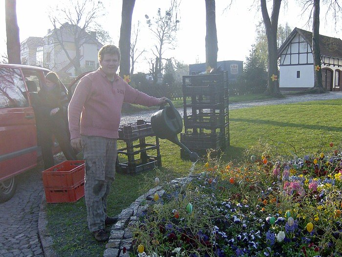 Osterspazierg&auml;nger in Bleicherode