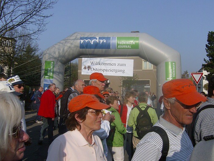 Osterspazierg&auml;nger in Bleicherode