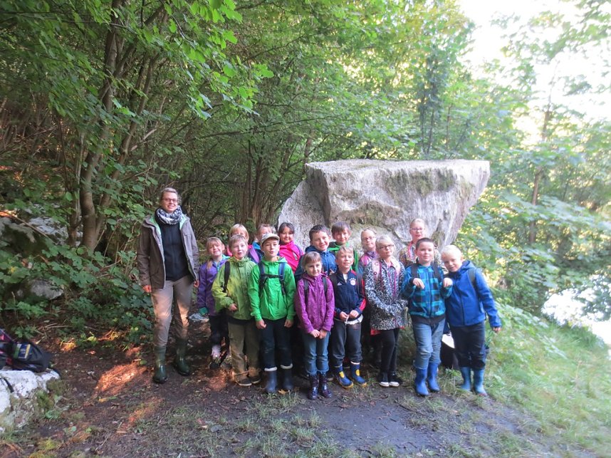 Wissenswertes rund ums Wasser erfuhren die Grundsch&uuml;ler Niedersachswerfens am M&uuml;hlberg