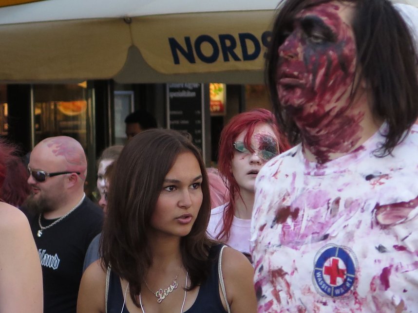 Zombie-Walk in Leipzig