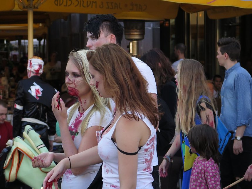 Zombie-Walk in Leipzig
