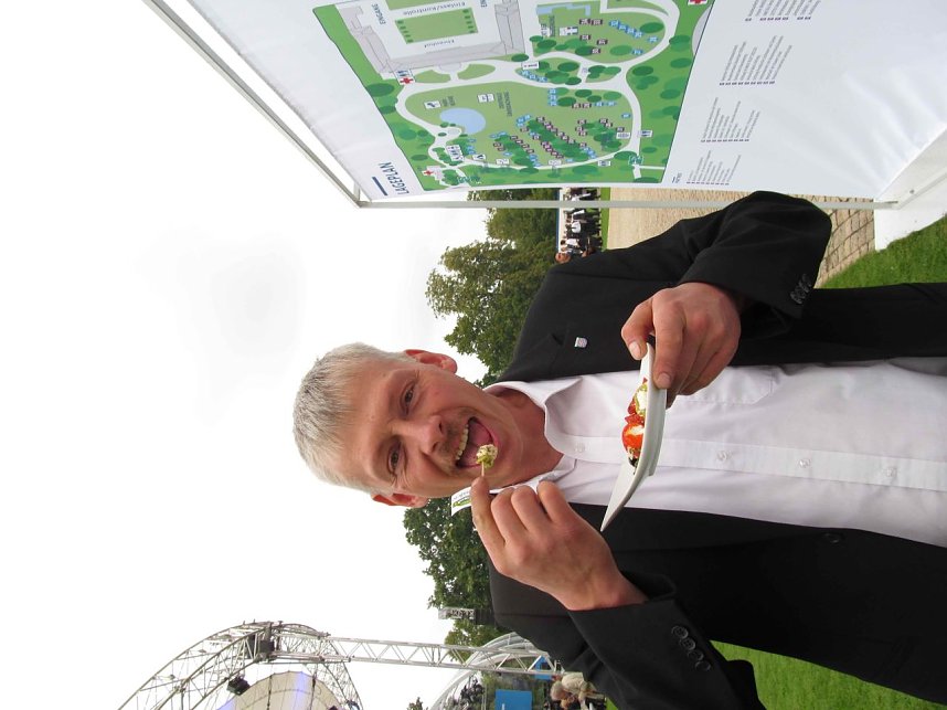 Matthias Siebert bei Bundespr&auml;sidenten