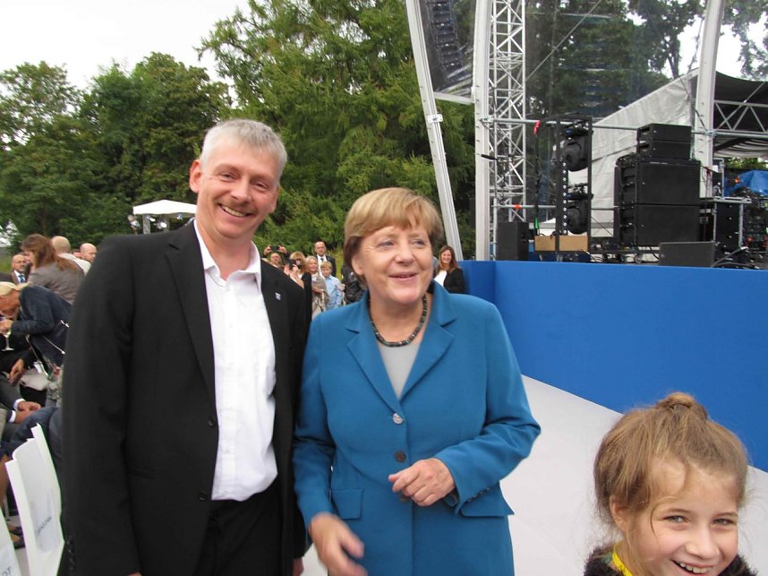 Matthias Siebert bei Bundespr&auml;sidenten