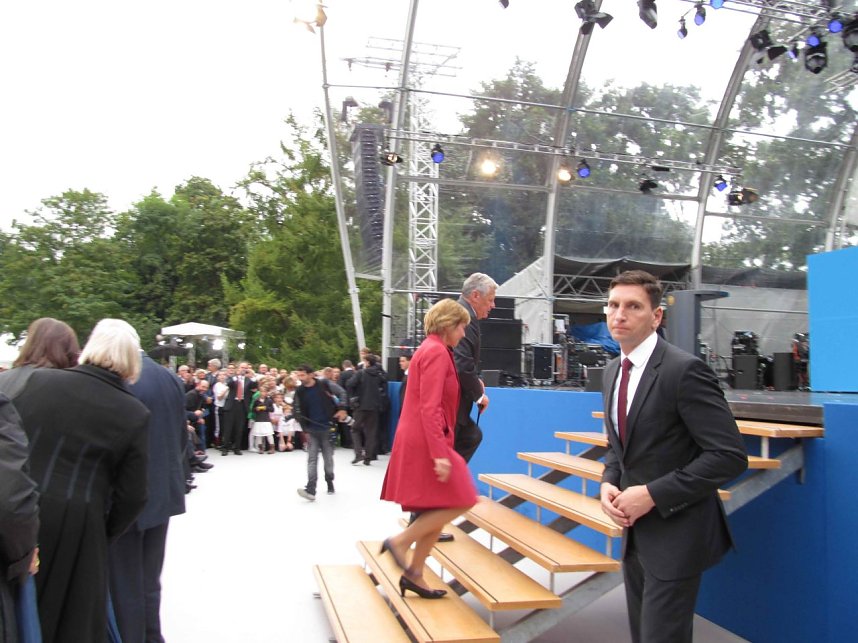 Matthias Siebert bei Bundespr&auml;sidenten