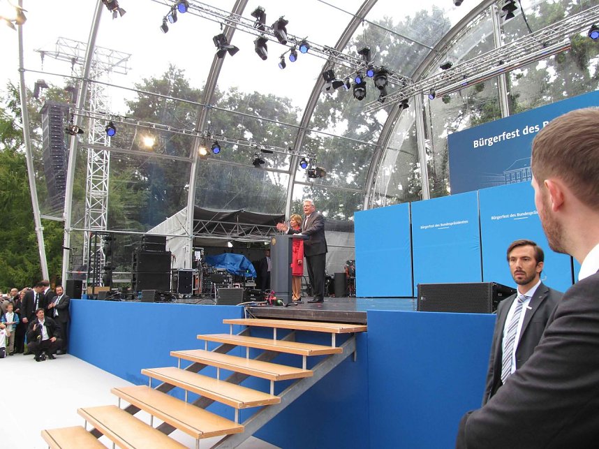 Matthias Siebert bei Bundespr&auml;sidenten