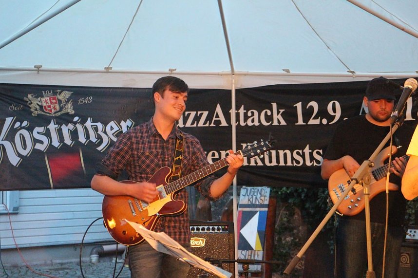 10. K&ouml;stritzer Jazz Attack auf dem Hof der Jugendkunstschule