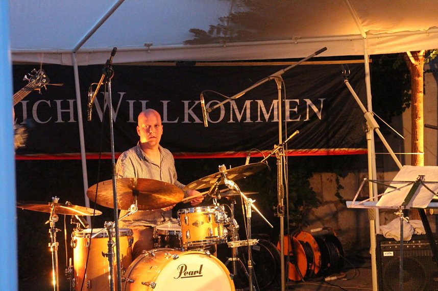 10. K&ouml;stritzer Jazz Attack auf dem Hof der Jugendkunstschule