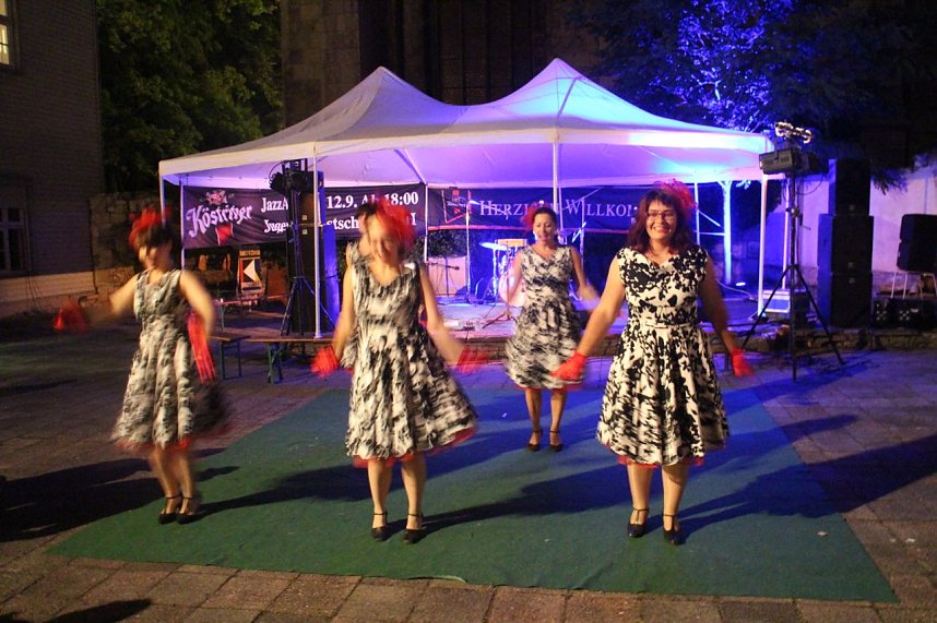 10. K&ouml;stritzer Jazz Attack auf dem Hof der Jugendkunstschule