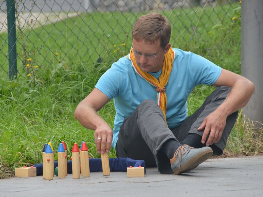 Treppenk&auml;ferfest an der Frauenbergtreppe