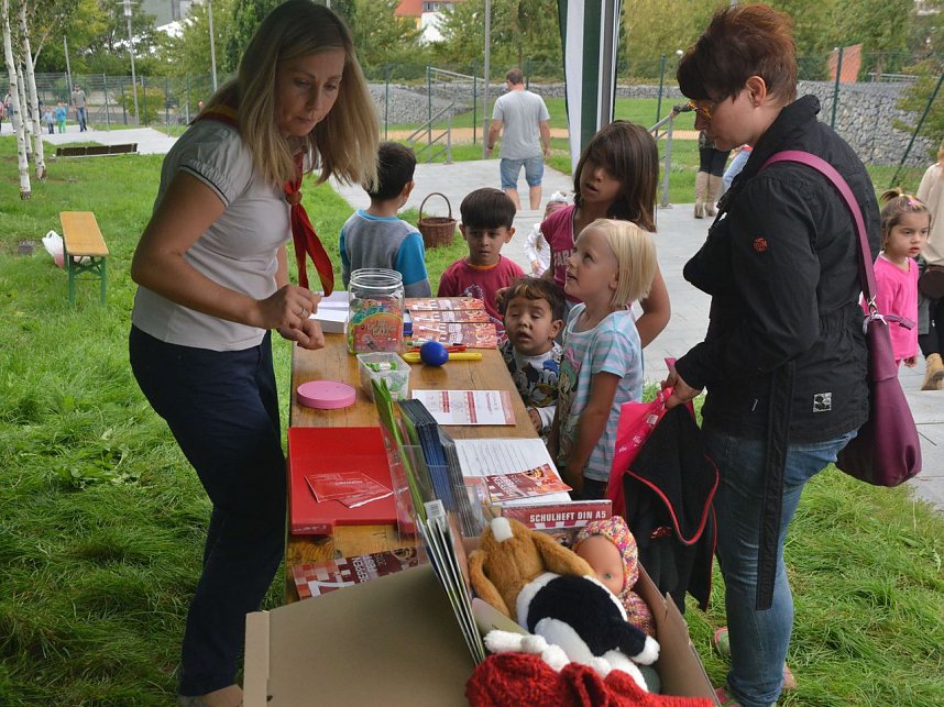 Treppenk&auml;ferfest an der Frauenbergtreppe