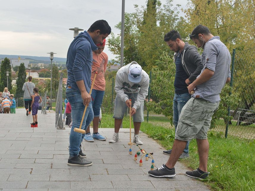 Treppenk&auml;ferfest an der Frauenbergtreppe