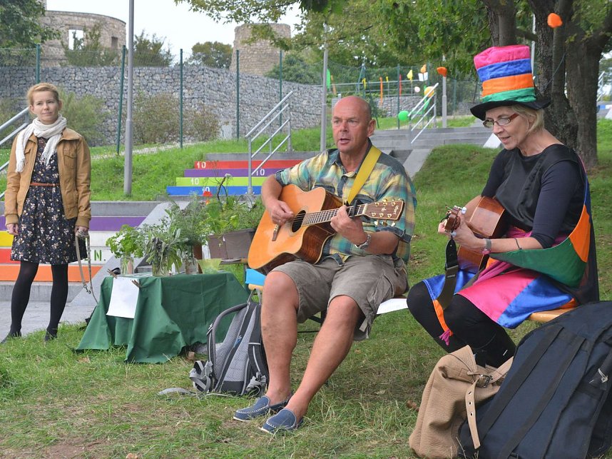 Treppenk&auml;ferfest an der Frauenbergtreppe