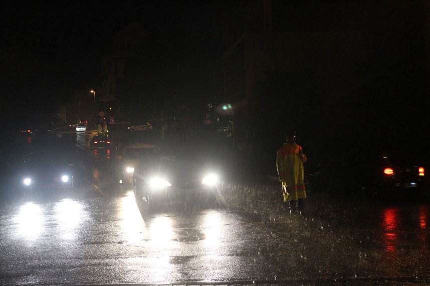 Demonstration und Gegendemonstration in Nordhausen