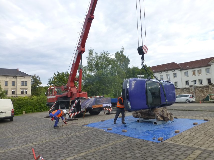 Aktion junge Fahrer an der Morgenr&ouml;te in Nordhausen
