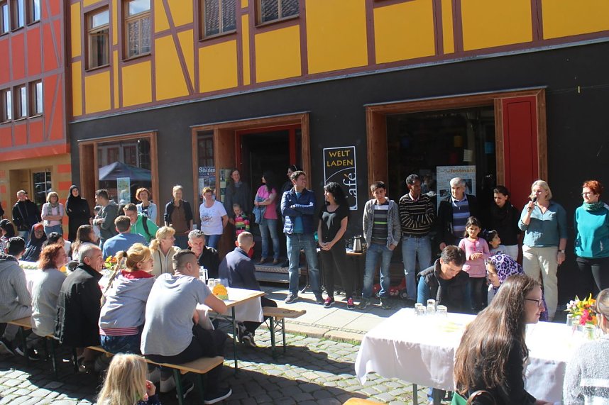 Essen der Kulturen in der Kurzen Meile