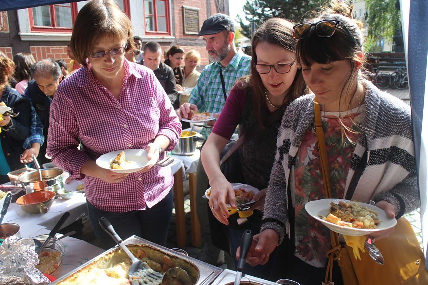 Essen der Kulturen in der Kurzen Meile