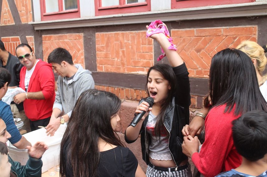 Essen der Kulturen in der Kurzen Meile